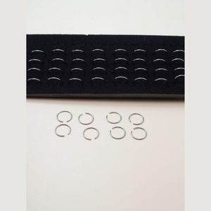 5 Pack Silver Nose Ring